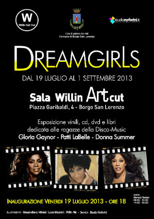 Borgo. Dreamgirls 'in mostra' alla Willin art cut, info...