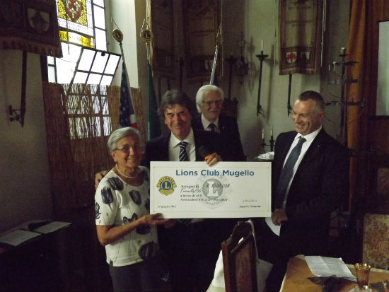 Lions Club Mugello. Luca Lelli nuovo presidente, bilancio di un anno