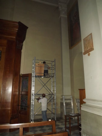 Primi timidi passi per l’organo “Stefanini 1696”. Sopralluoghi a Borgo