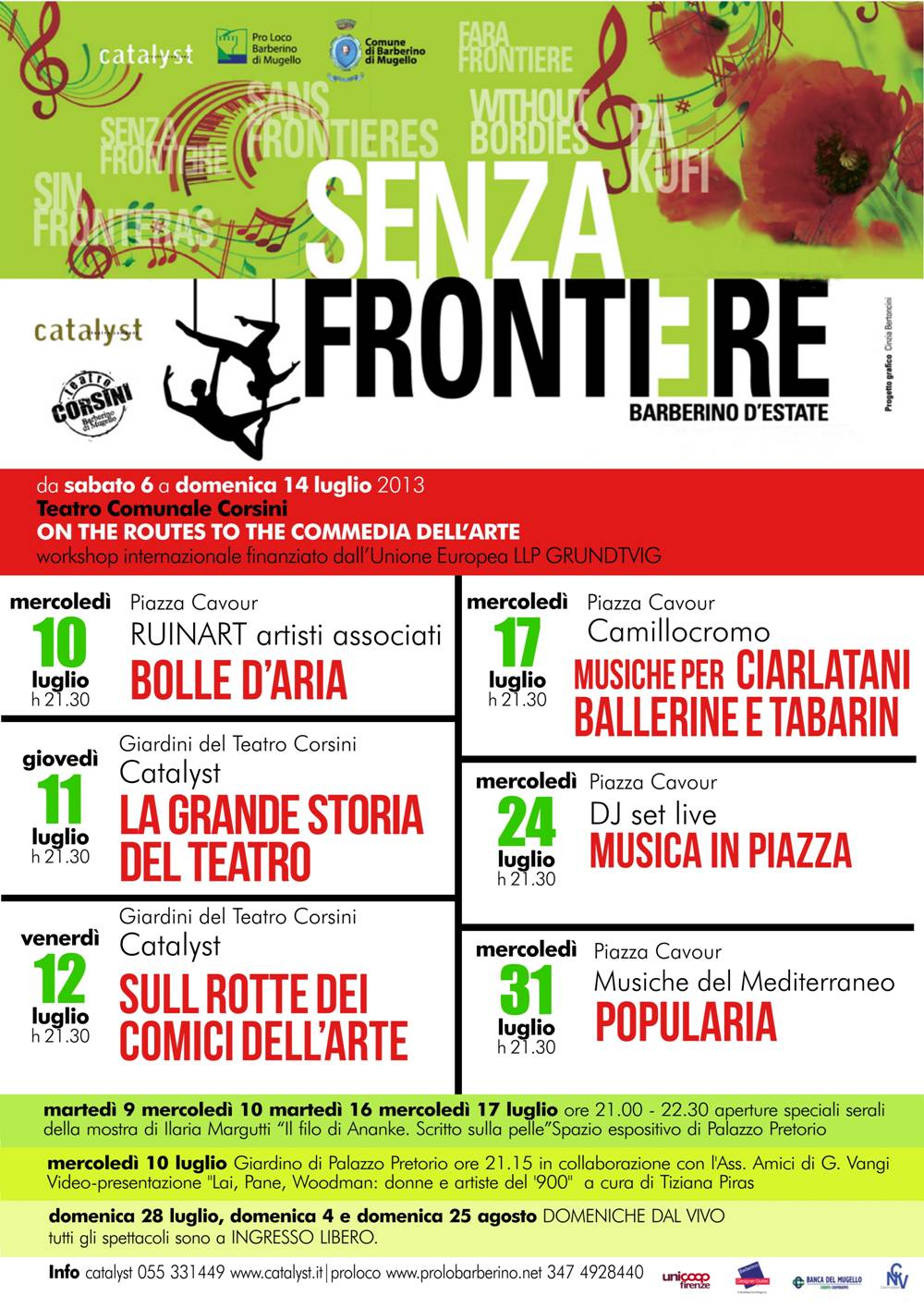 Estate Senza Frontiere a Barberino. Info e programma...