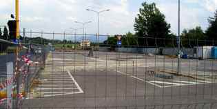 Borgo. Parcheggio delle scuole, in corso i lavori. Come diventerà...