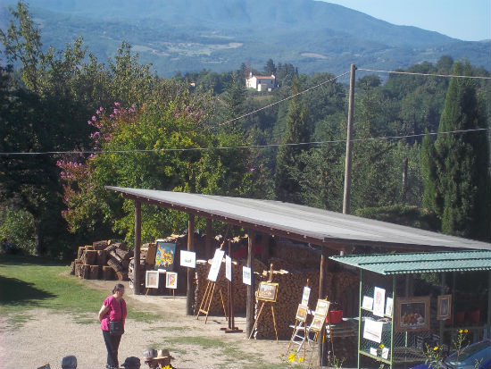 Moriano, incantevole luogo per la pittura.