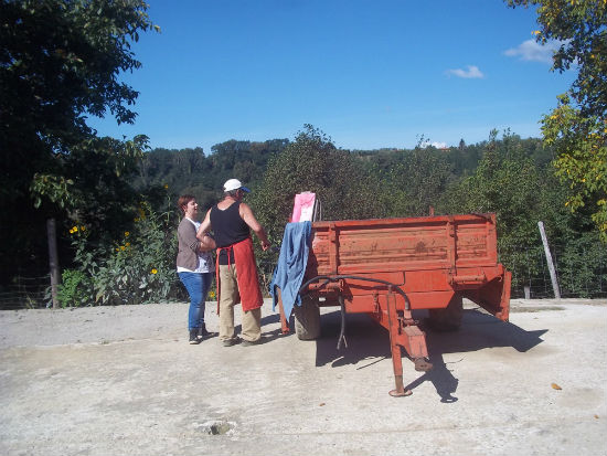 Moriano, incantevole luogo per la pittura.