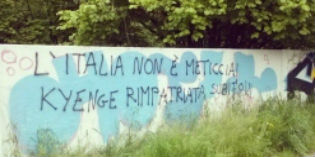 PD. Un'indecenza le scritte razziste comparse a San Piero
