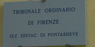 Chiude il Tribunale di Pontassieve. Disagi anche per il Mugello. Info...