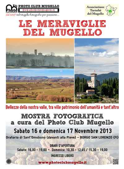 Photo Club. In mostra gli scatti delle Meravaglie del Mugello. Info...