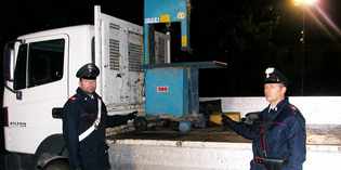 Firenzuola. Tentano di rubare grossa sega da un garage. Arrestati...