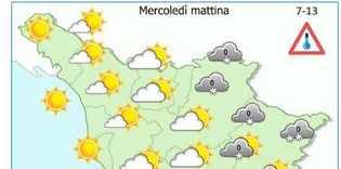 Arriva la neve. Mercoledì nevicate in pianura sul Mugello. Le previsioni...