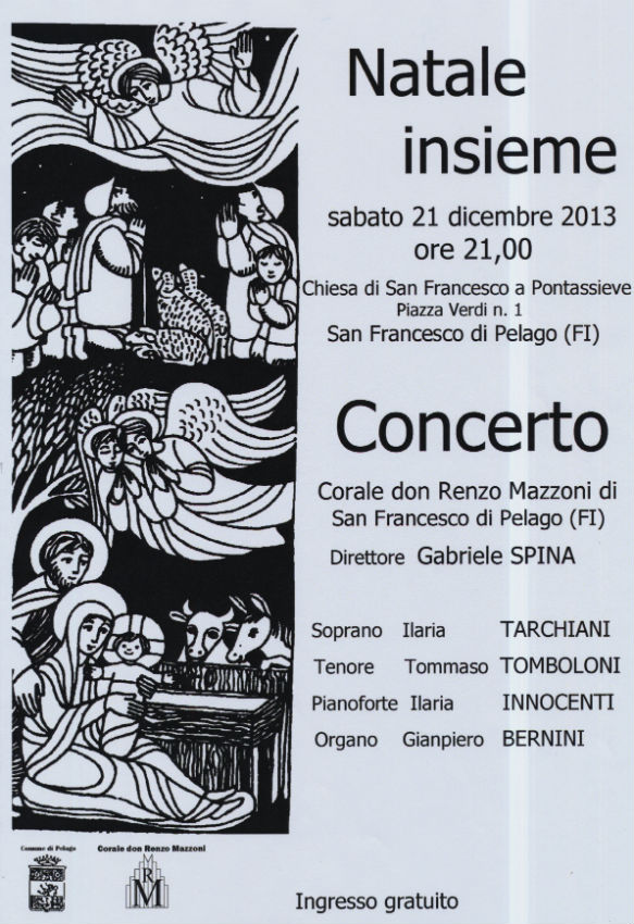 Concerto di Natale a Pontassieve.