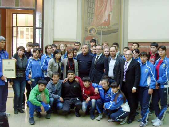 Borgo. Pallamano Uzbekistan e Fiorentina Handball, così lo sport diventa gemellaggio