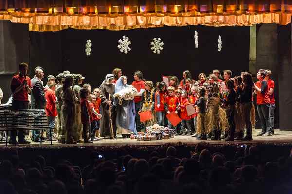 Borgo. Le foto della recita di Natale dei bambini del Grim