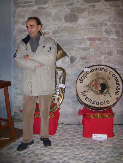 Firenzuola. Mostra alla Rocca sulla vecchia banda musicale.