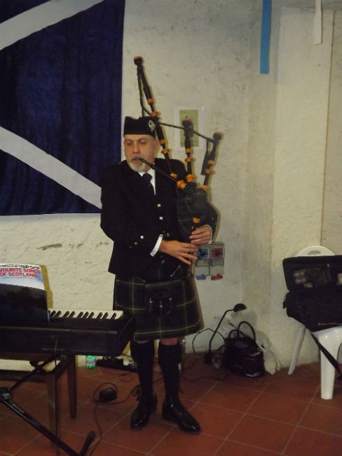 La Scozia a Figliano. Cronaca di una cena e di una serata....