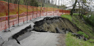 Vaglia. Riaperta la strada per Bivigliano, finisce l'incubo isolamento...