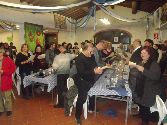 La Scozia a Figliano. Cronaca di una cena e di una serata....