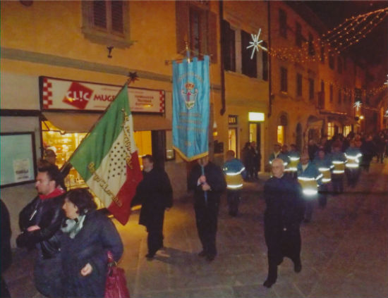 30 dicembre 2013. Commemorato il bombardamento aereo su Borgo.