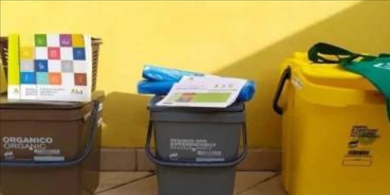 i bidoncini del porta a porta