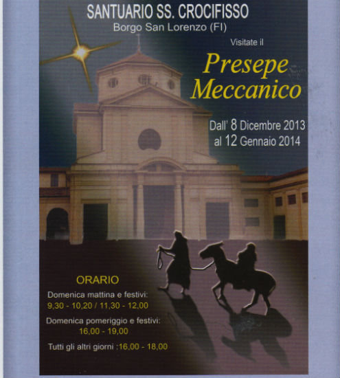 Borgo. Aperto fino al 12 gennaio il Presepe Meccanico