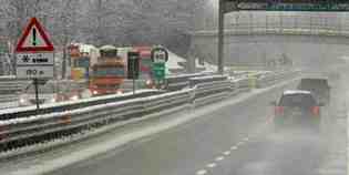 Mugello, pioggia anche sui passi. Disagi stamani per la neve in A1
