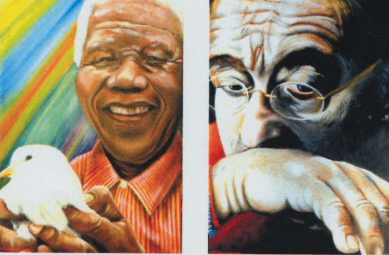 Ritratti di Mauro Baroncini in mostra a Pontassieve .