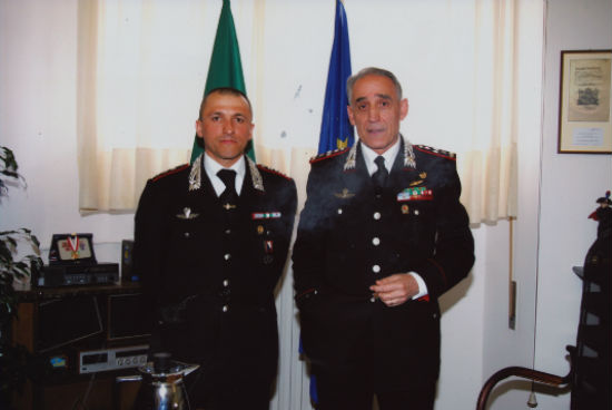Borgo e i Carabinieri. Il Saluto dell'ex comandante Guido Barbieri