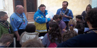 L’anniversario della fondazione della Misericordia di Borgo. Cronaca...