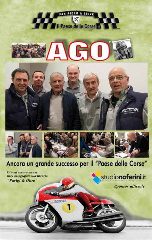 Giacomo Agostini. Un campione a San Piero, cronaca della serata