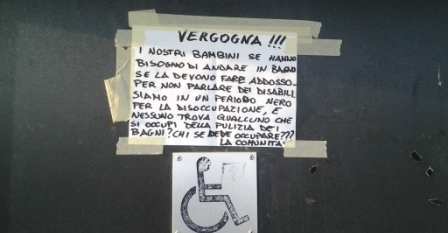 Borgo. Bagni chiusi e degrado al Parco della Misericordia. Foto...