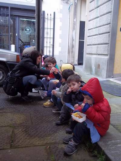 Borgo. Tanta gente alla polentata delle ceneri 2014. Foto e cronaca