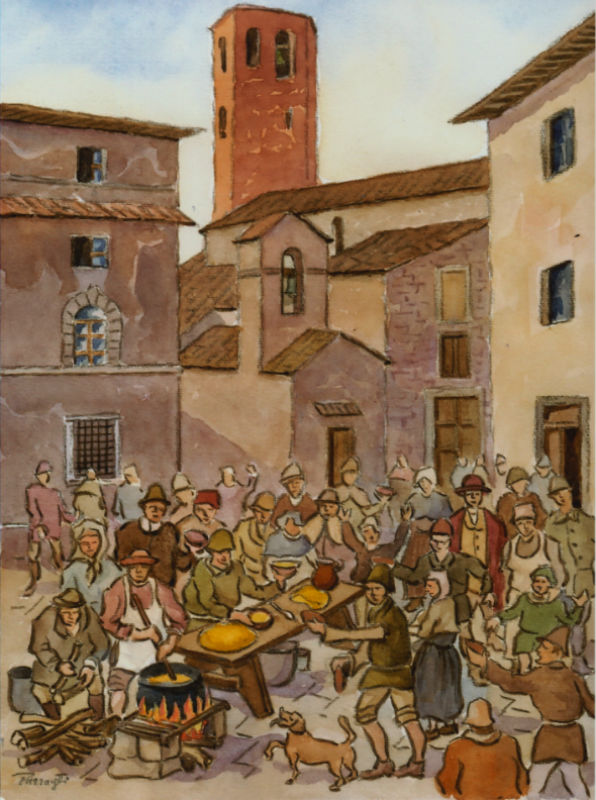 Borgo. Mercoledì la tradizionale “polentata delle ceneri”.