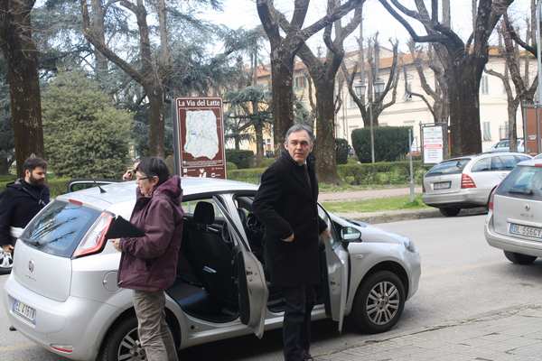 Ospedale e Cafaggiolo. Le dichiarazioni di Rossi in visita in Mugello