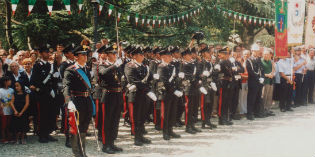 Alla Compagnia dei carabinieri di Borgo San Lorenzo encomio solenne