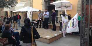 Cinque Stelle. Parlamentari in visita all'ospedale di Borgo...