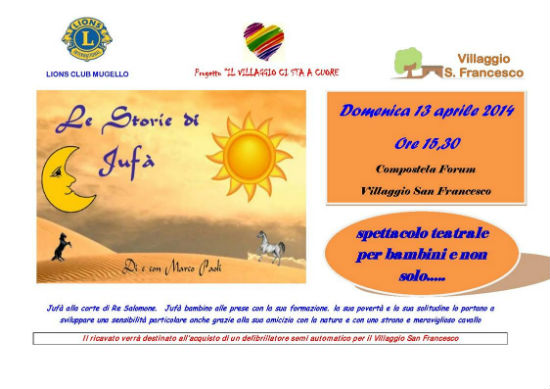 Compostela Forum. Domenica le storie di Jufà. Info