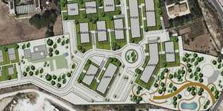 Borgo e il Ruc. Il 'pasticcio' dell'area poste visto da Margheri