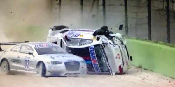 Vallelunga. Grave incidente per il pilota rontese Mugelli. Le foto...