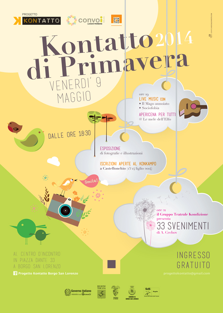 Borgo. Torna la primavera... torna la festa di Kontatto!