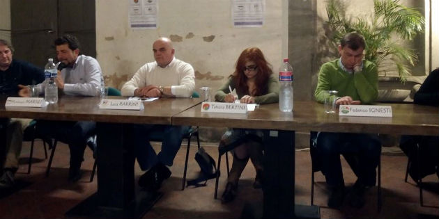 San Piero. Il confronto candidati sindaco al Circolo Insieme, resoconto