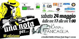 Una Nota Per... Panicaglia. Tutto pronto per sabato 24, info...