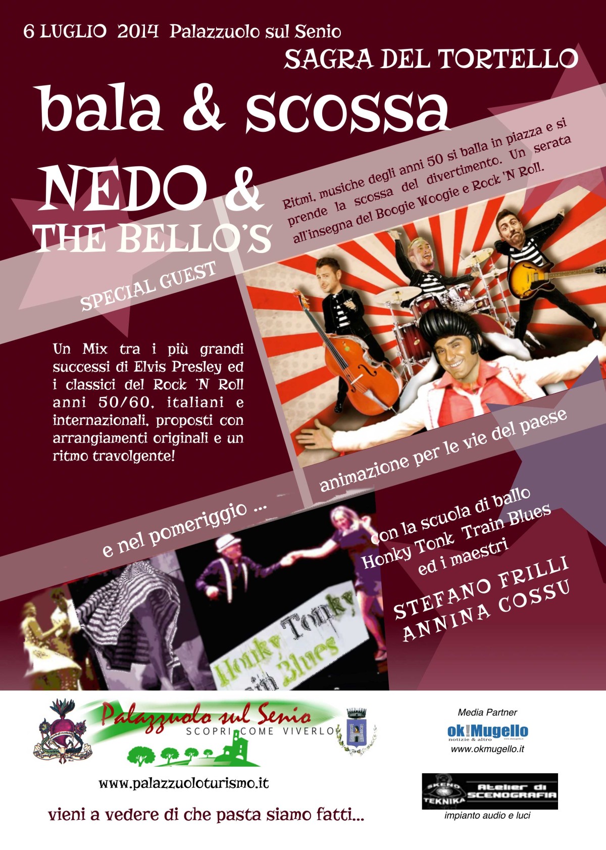 Palazzuolo trema al ritmo del Rock 'N Roll con Bala&Scossa