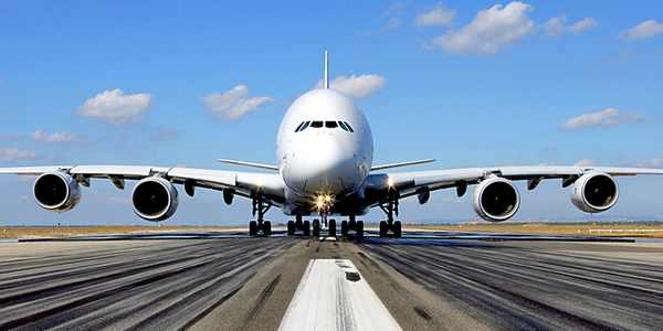 Airbus in volo con il biocarburante sviluppato a Scarperia