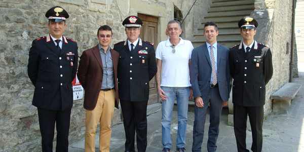 Carabinieri. Il Comandante della Toscana in Alto Mugello...