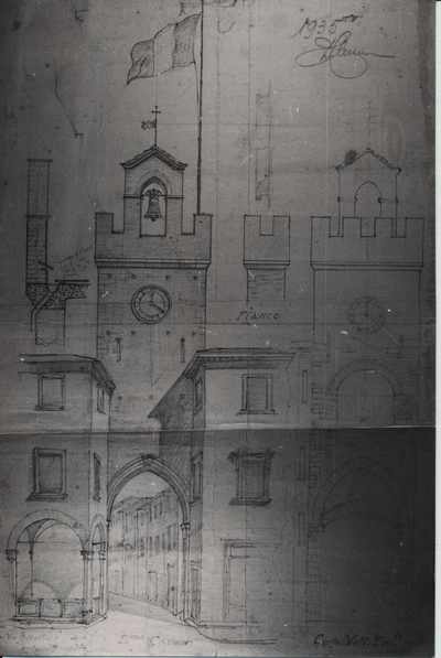 Borgo. Storia e curiosità sulla torre dell'orologio