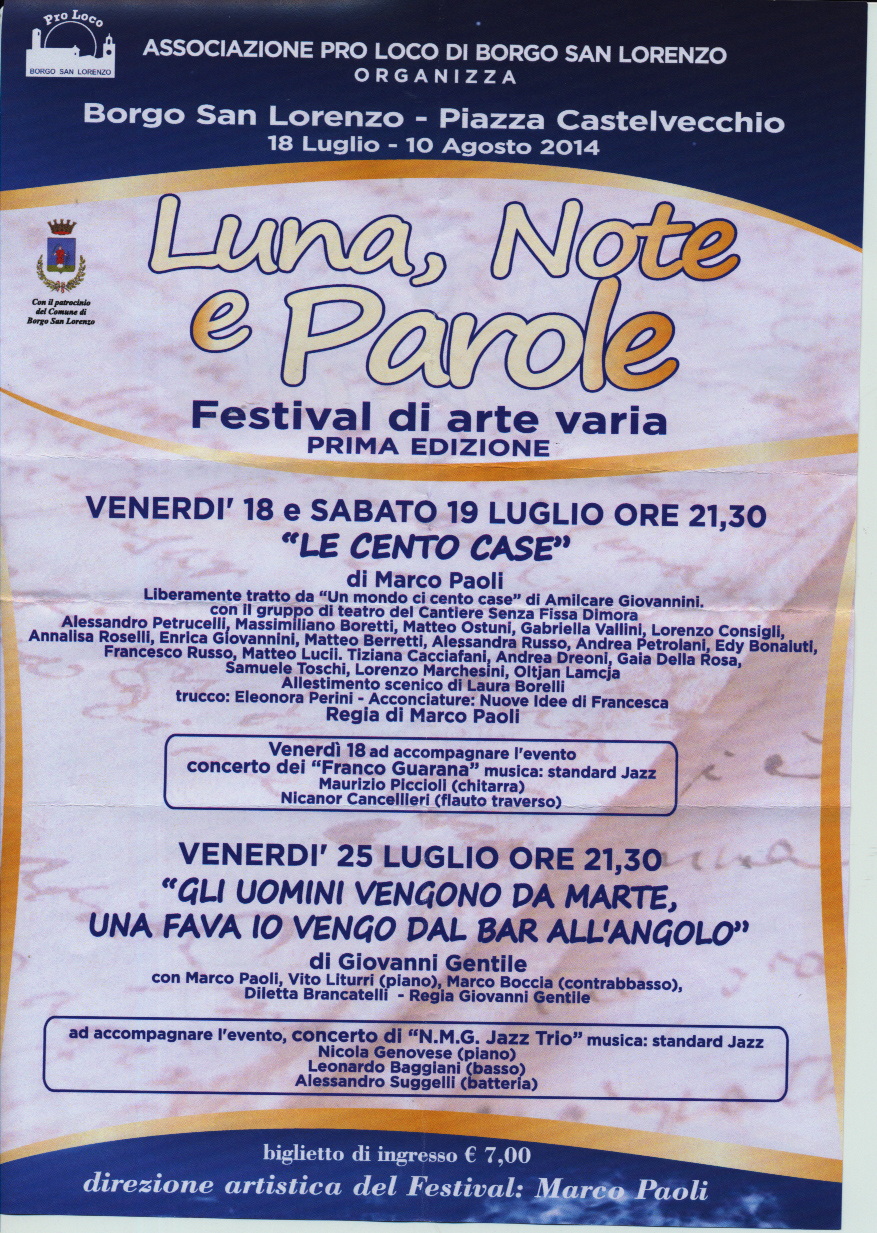 Luna, note e parole a Borgo. I prossimi appuntamenti del festival...