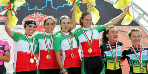 Valeria. Giovane barberinese campionessa italiana di ciclismo...
