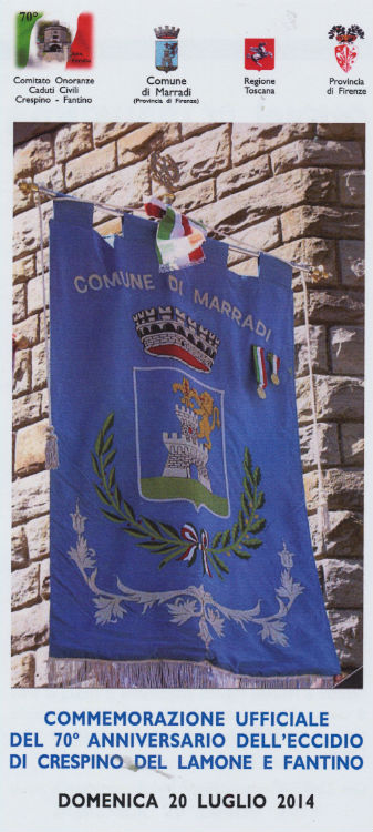 Domenica 20 cerimonia a Crespino nel 70 anniversario dell’eccidio