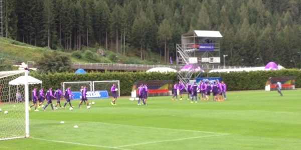 Moena. Il ritiro della Fiorentina (e il giornalismo) visto da un mugellano