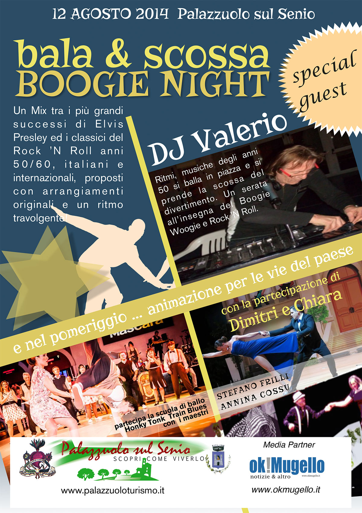 Boogie Night. Secondo appuntamento di Bala&Scossa a Palazzuolo