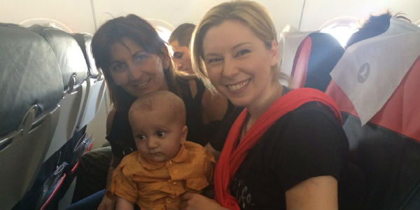 Gais. La speranza negli occhi di un bambino siriano.