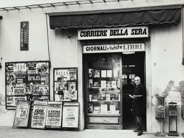 Borgo, com'era e com'è. Storia e foto dell'edicola Mattioli